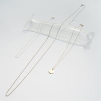 Little drawing チェーン　Silver 40cm/Silver long /Gold k10 (受注オーダー)