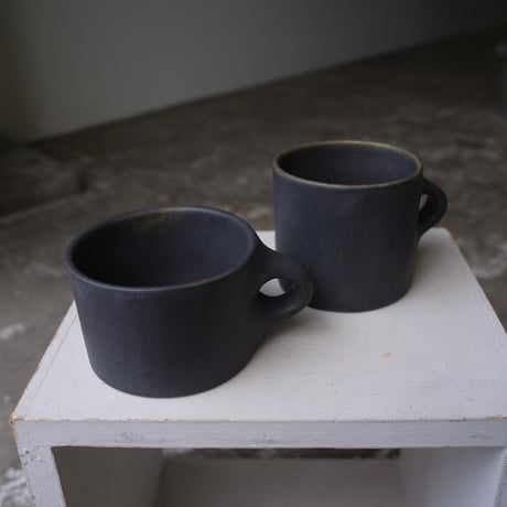 マグカップ  black M