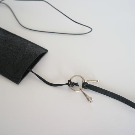 PAPER KEY / CARD HOLDER (GRAY / BLACK)