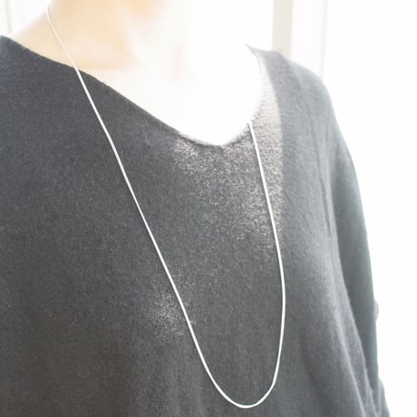 Little drawing チェーン　Silver 40cm/Silver long /Gold k10 (受注オーダー)