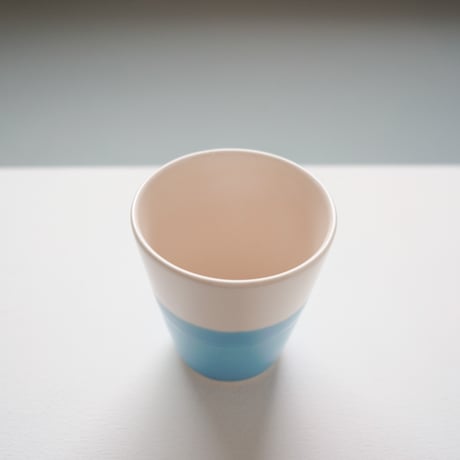 フリーカップ　S　Pink × Turquoise blue (~ 7/5)