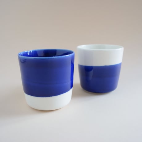 フリーカップ　M　Lapis lazuli × Transparent