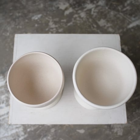 goblet cream white L