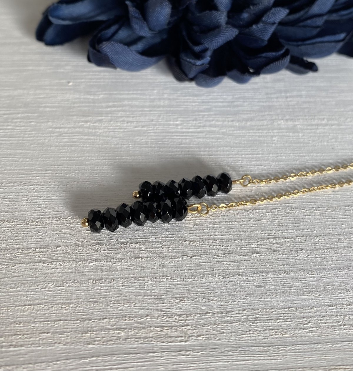 ルーチェコスタンテ　ピアス　ネックレス　セット売り　アンティーク　オニキス Van Cleef & Arpels オニキス ネックレス (ちょいカリ)関西限定