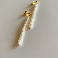 淡水パール　棒ピアス/イヤリング　サージカルステンレス