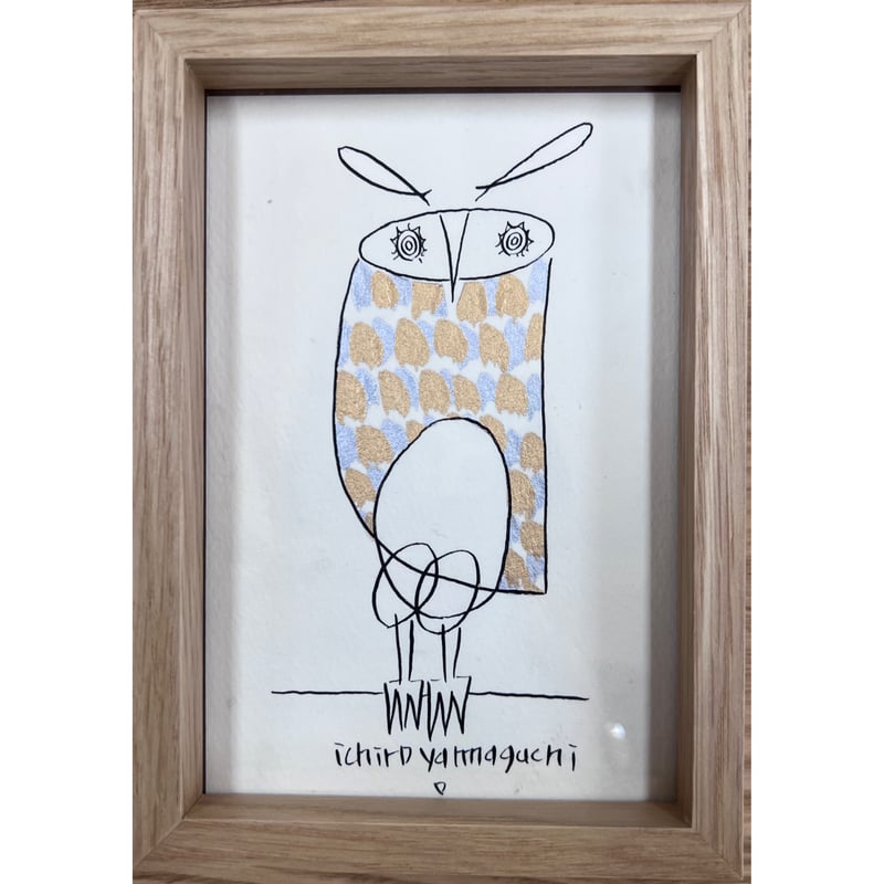 山口一郎　owl 定番品】山口一郎 「Owl」｜ポスター｜IDEE SHOP Online