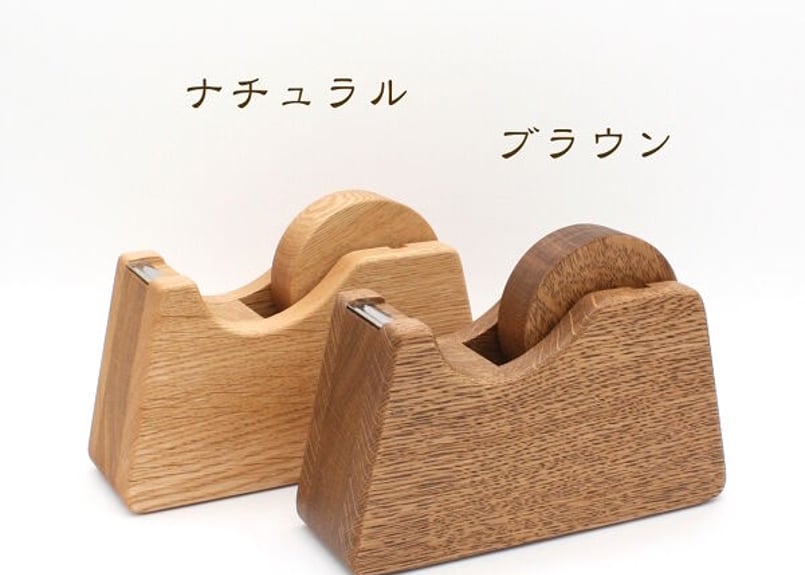 森林工芸館】木のテープカッター | 森林工芸館STORES