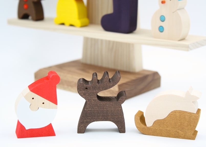 クリスマスオーナメントセット ステージツリー用 | 森林工芸館STORES