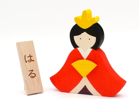 お雛様BOX 　 お雛様　雛人形　木製