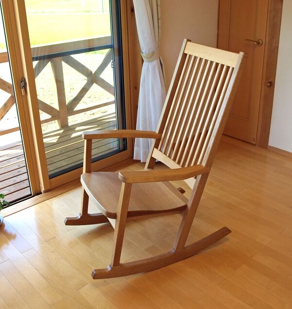 ロッキングチェア【受注生産品 発送まで2ヶ月ほどです】 | 森林工芸館