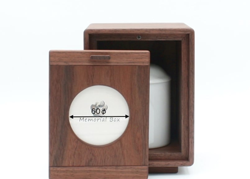 森林工芸館【Memorial Box Small】ペット用仏壇 骨壷収納 コンパクト