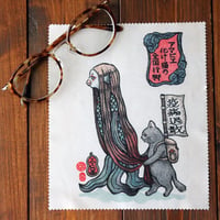 猫とネコの絵本シリーズ 猫とネコのご挨拶 メガネふき | 13.CATS.WORKS