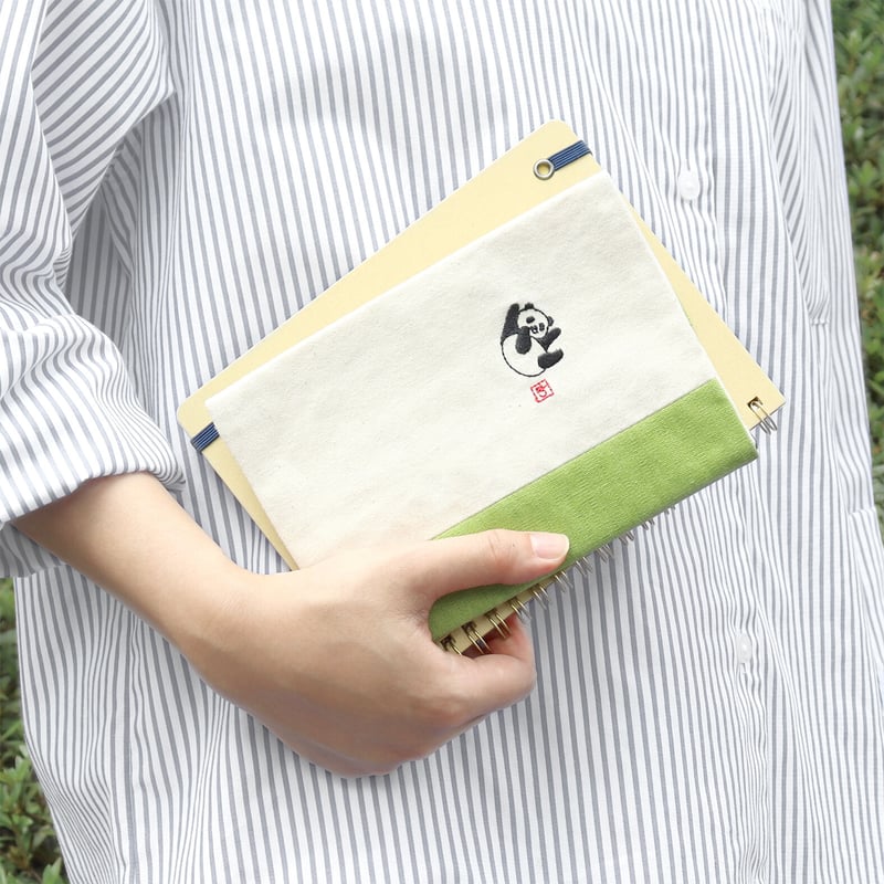 わくり ブックカバー 文庫 パンダ | NBC Online Store