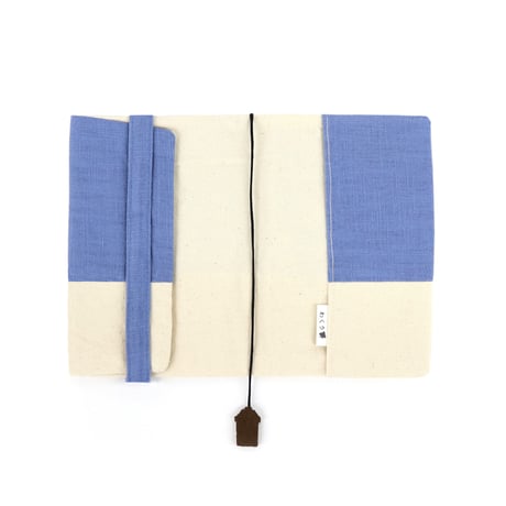 わくり ブックカバー 文庫　月猫