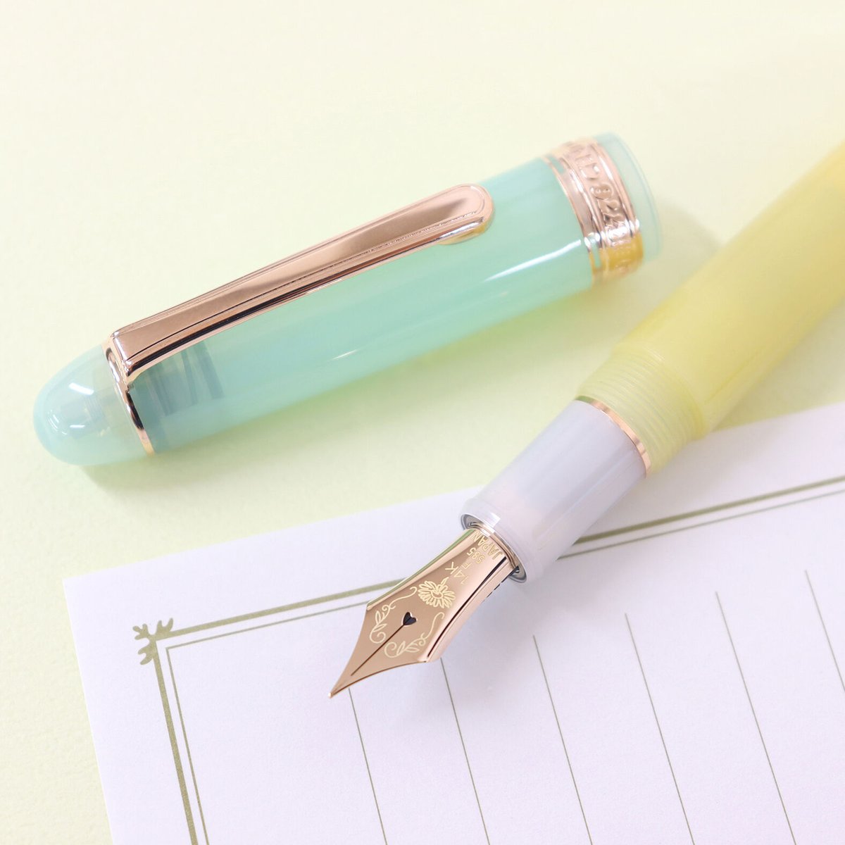 Nonble カモミールティー万年筆 Amazon | Nonble カモミールティー万年筆 細字 F ＋ カモミール