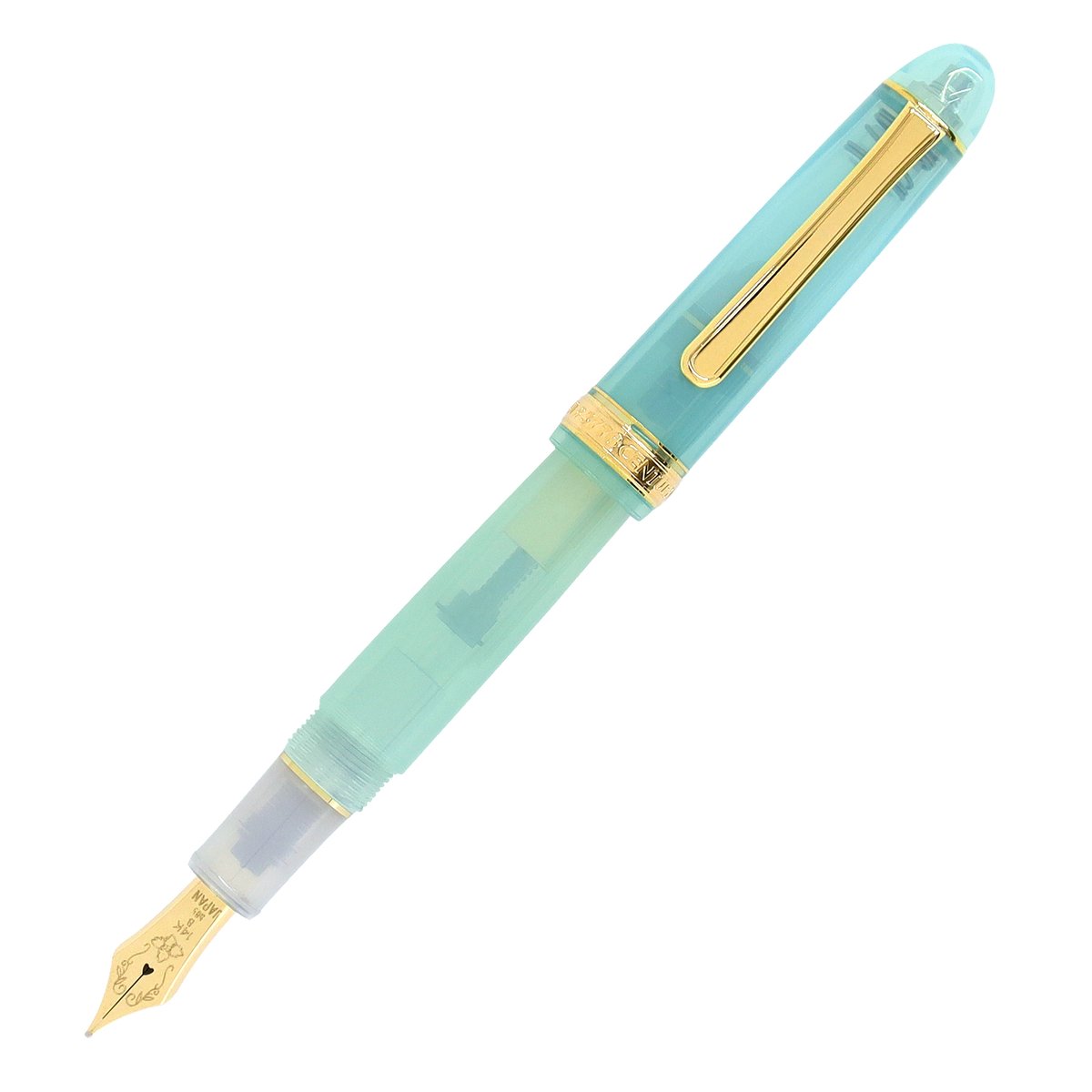 ☆限定 新品未使用 ノンブル ペパーミントティー 万年筆 ニブF 細字☆ ☆限定 新品未使用 ノンブル ペパーミントティー 万年筆 ニブF