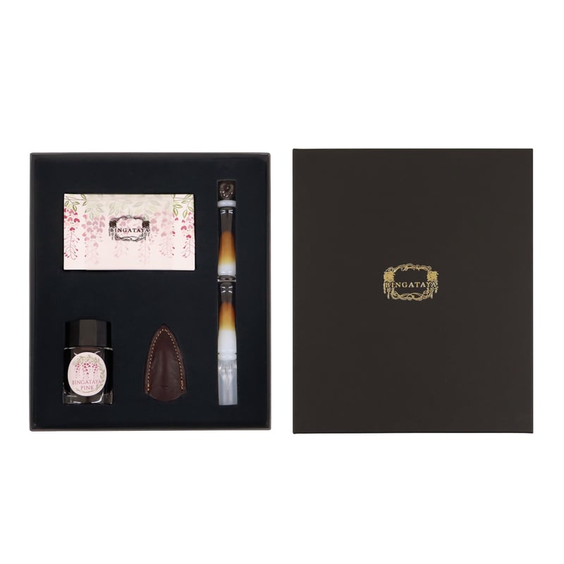 BINGATAYA ガラスペンセット ピンク | NBC Online Store