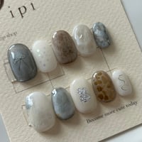 gray×beige ニュアンス