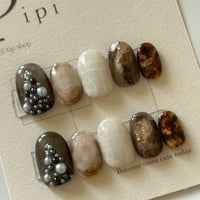 Christmas design -gray-【M size】