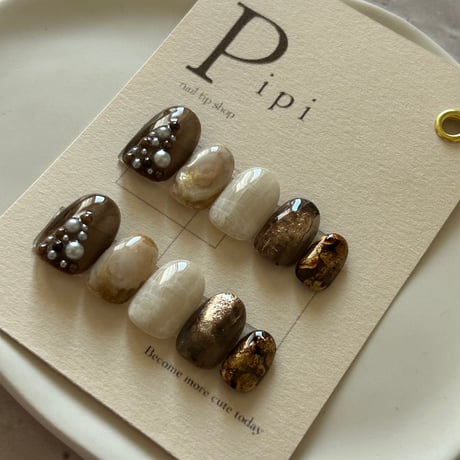 Christmas design -brown-【M size】
