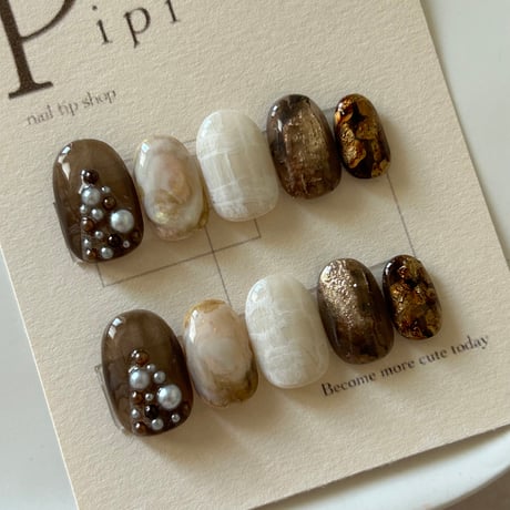 Christmas design -brown-【M size】