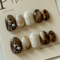 Christmas design -brown-【M size】