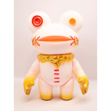 Elfrog工房 夜空の ジャンボ テッチ ソフビ ワンフェス 蓄光 ミルキーフロッグジャンボテッチ | Elfrog工房