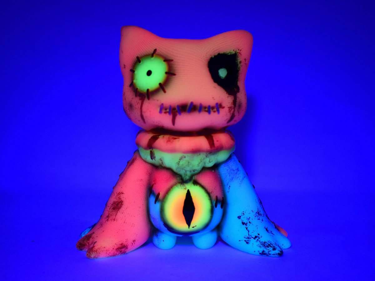 ピンクゾンビパッチ （Ver.蓄光ゾンビ） | Elfrog工房