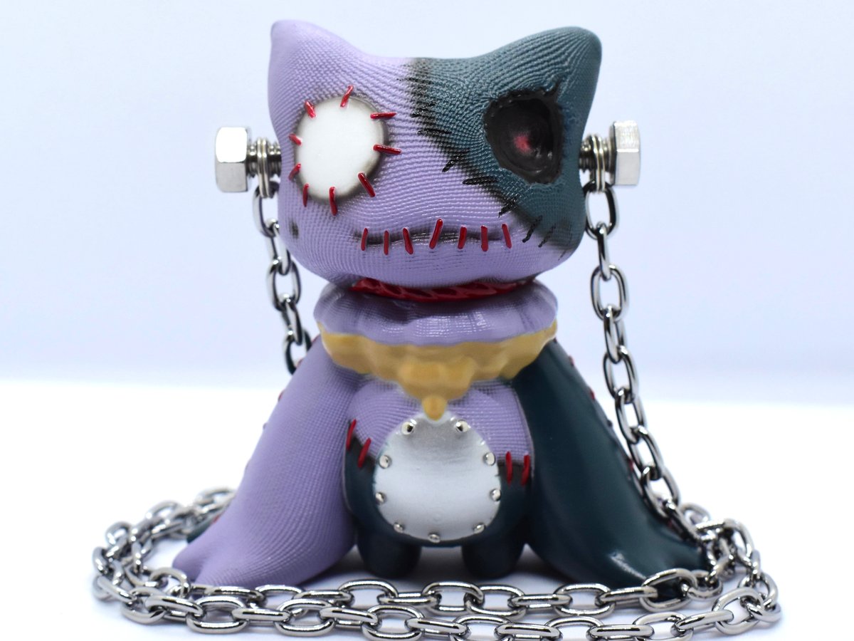 elfrog工房 お出かけフランケンパッチ ソフビ お出かけフランケンパッチ | Elfrog工房