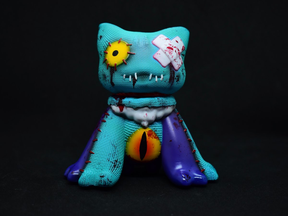 Elfrog工房　ソフビ　パッチ・ゾンビパッチ　6種　まとめ売り Elfrog工房 ソフビ パッチ・ゾンビパッチ 6種 まとめ売り