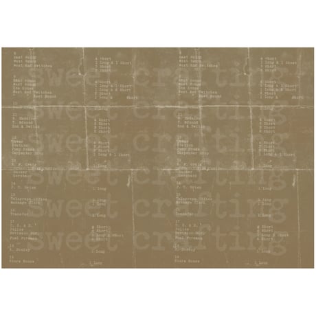 【デジタルコンテンツ】collage sheet winter 冬のコラージュシート（リニューアル）