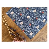 【印刷物】paper vintage flower1 ヴィンテージな花柄のペーパー1