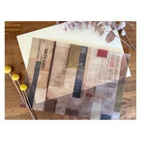 【印刷物】collage paper6 コラージュペーパー6（厚口トレーシングペーパー）