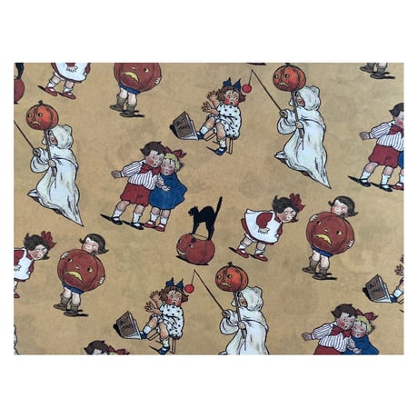 【印刷物】paper Halloween2  ハロウィンのペーパー2