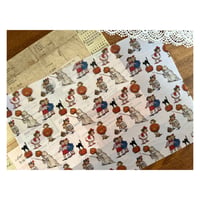 【印刷物】paper Halloween2 vellum ハロウィンのペーパー2（厚口トレーシングペーパー）