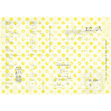【デジタルコンテンツ】paper word dot 水玉のワード柄のペーパー