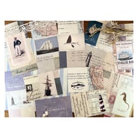 【印刷物】collage sheet summer 夏のコラージュシート