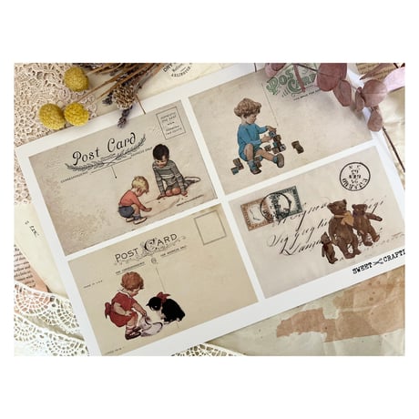 【印刷物】 label set children 子どもたちのラベルセット（リニューアル）【再販】