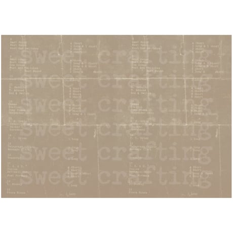 【デジタルコンテンツ】collage sheet winter 冬のコラージュシート（リニューアル）
