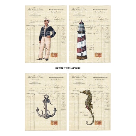 【デジタルコンテンツ】label set summer 夏のラベルセット