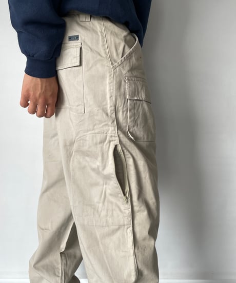 90-00s EUROPE "OCN" work pants 52
