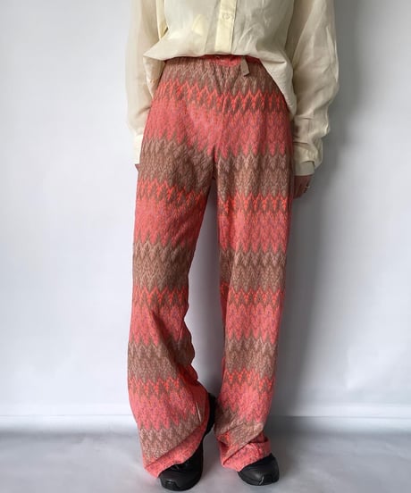 EUROPE easy patterned pants 2