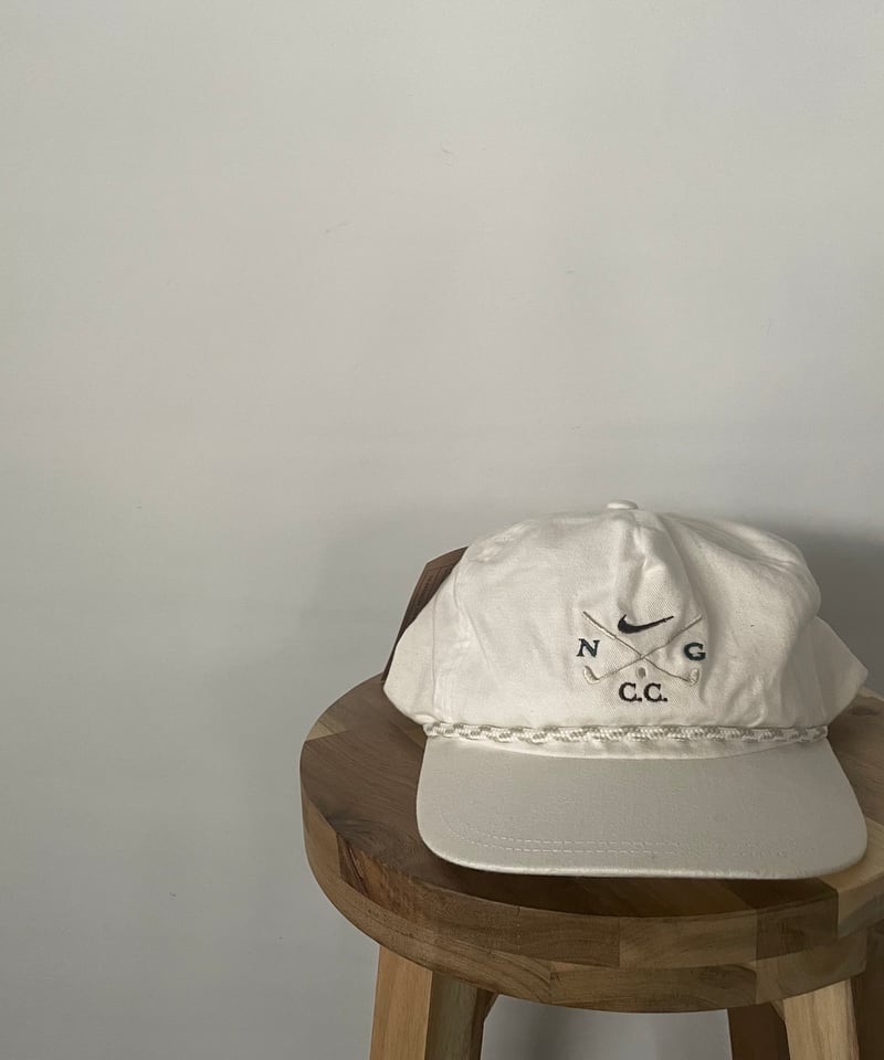 DEAD STOCK 90s NIKE GOLF CAP white | Clout