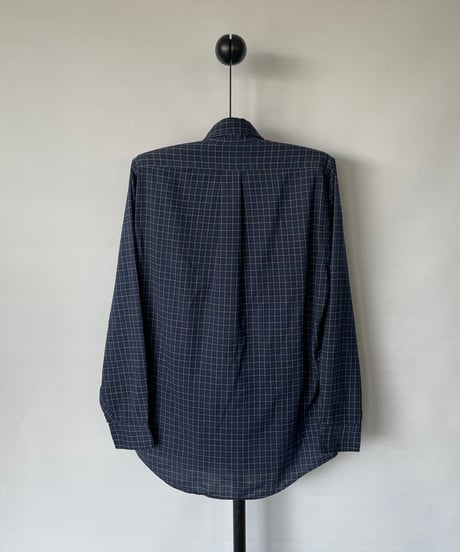 80s L.L.bean B/D check shirt 15-34