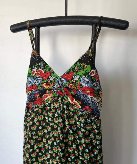 Vintage Flower Camisole Dress