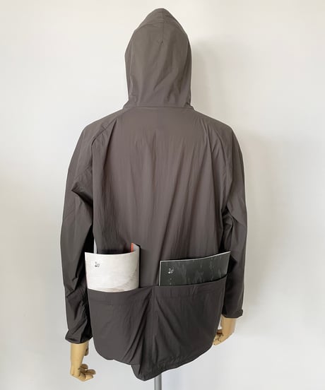 rajabrooke WIND BREAKER JACKET "CHARCOAL"