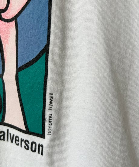 90s "off the wall..." s/s tee M