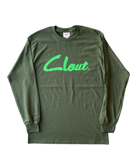 Sunday kanday × Clout L/S tee GRN