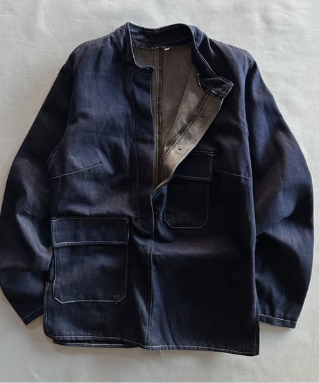 DEAD STOCK 70s French Work denim jacket