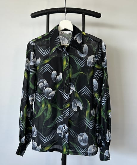 Euro Vintage See-through Shirt